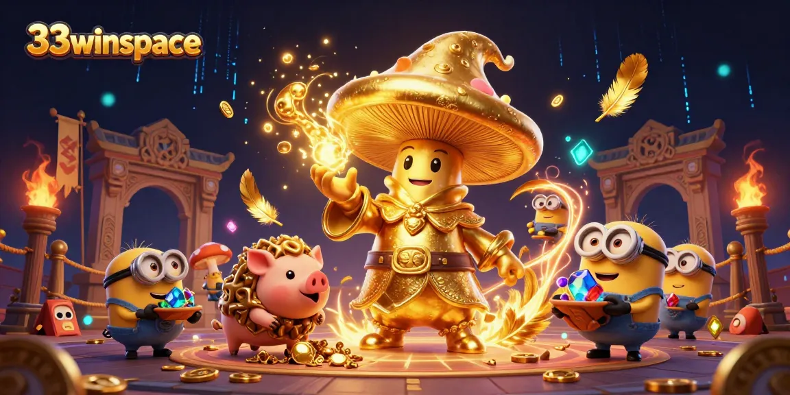 Engage in thrilling casino adventures at 33winspace with magical elements and treasure-filled scenes.