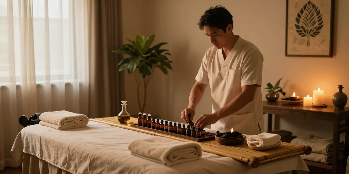 제주마사지 전문 남성 전용 Massage 공간의 아늑한 분위기