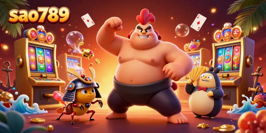 Engage in thrilling gameplay at sao789 with captivating characters and vibrant slot elements.