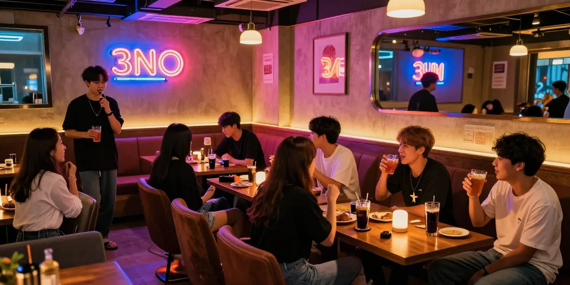 인천쓰리노에서 즐거운 시간을 보내는 고객과 직원의 모습