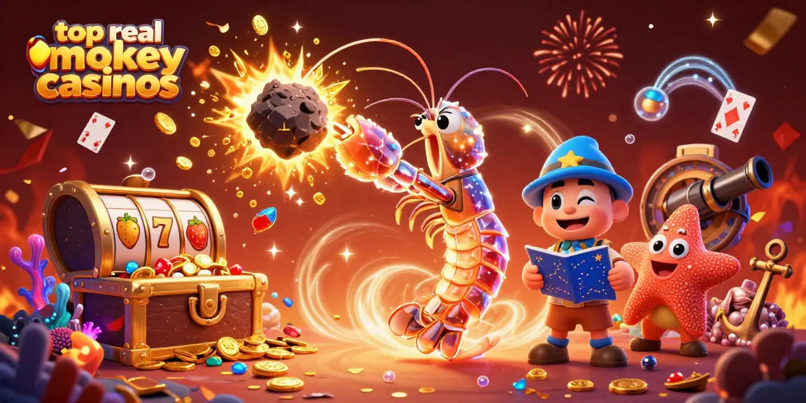 Engage with the top real money casinos through vibrant gaming elements and energetic characters.