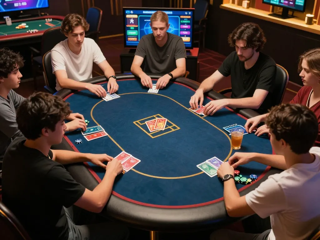cm88 players engage in an exciting online poker game showcasing strategy and interaction