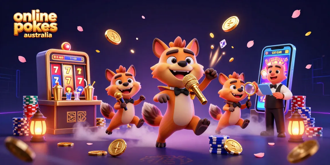 Experience online pokies Australia excitement with vibrant characters, dynamic game elements, and thrilling casino atmosphere.